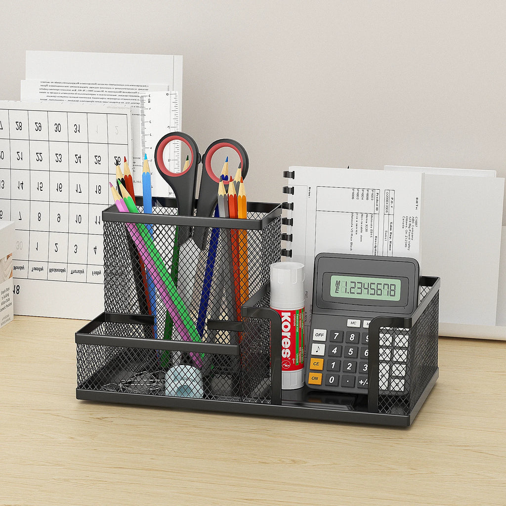 3-Tier Mesh Desk Organizer