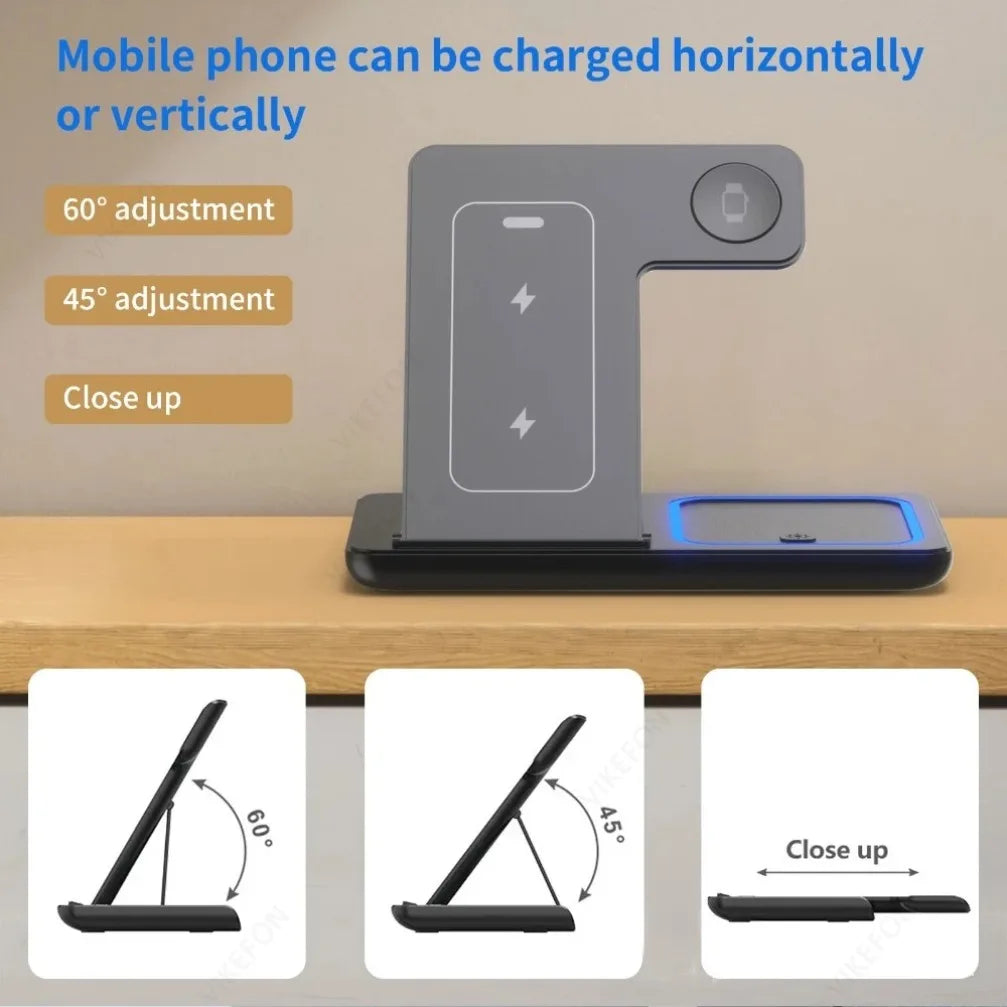 3-in-1 Foldable Wireless Charger