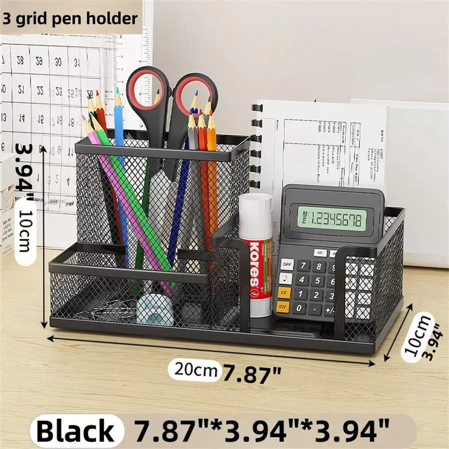 3-Tier Mesh Desk Organizer