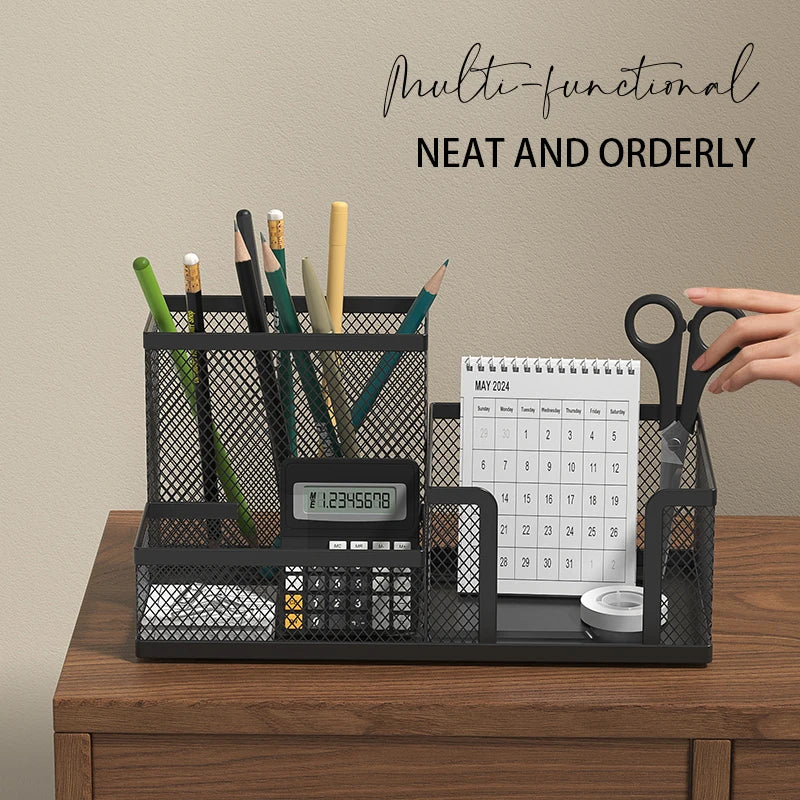 3-Tier Mesh Desk Organizer