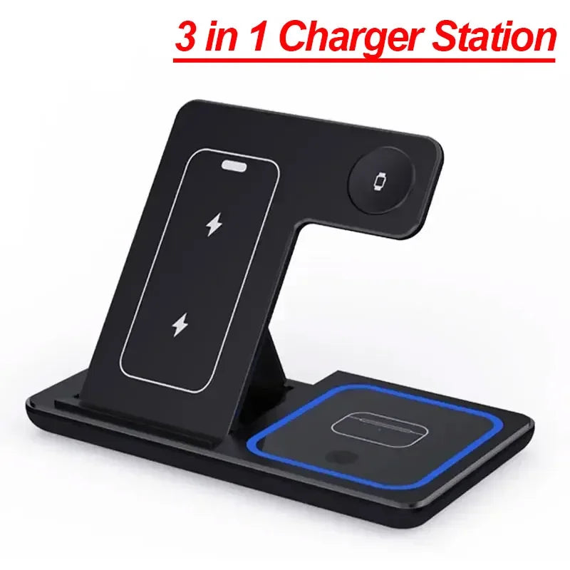 3-in-1 Foldable Wireless Charger
