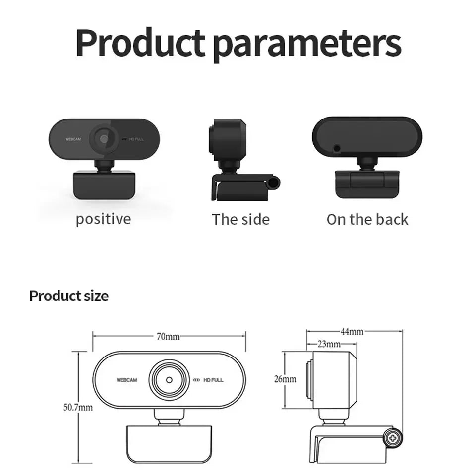 USB Webcam with Microphone