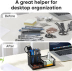 3-Tier Mesh Desk Organizer