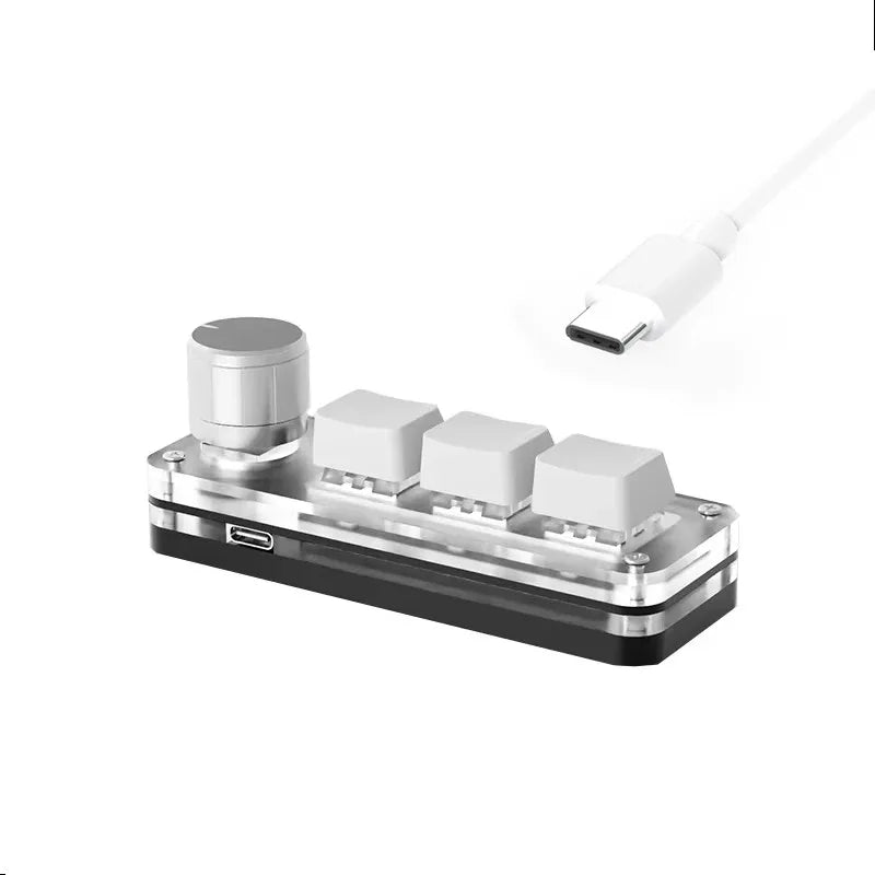 RGB 3-Key Mini Macro Keyboard