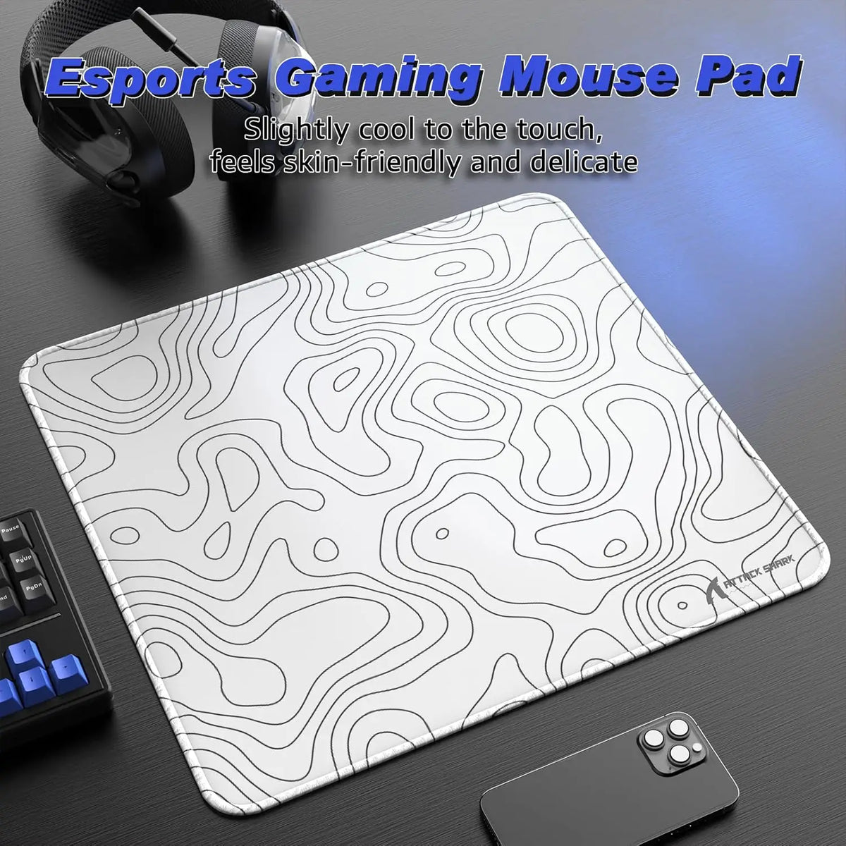 ATTACK SHARK CM02 Esports Gaming Mouse Pad