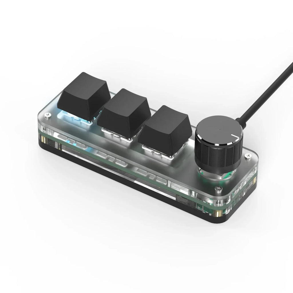 RGB 3-Key Mini Macro Keyboard