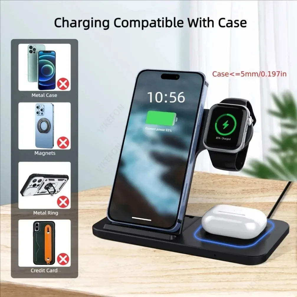 3-in-1 Foldable Wireless Charger