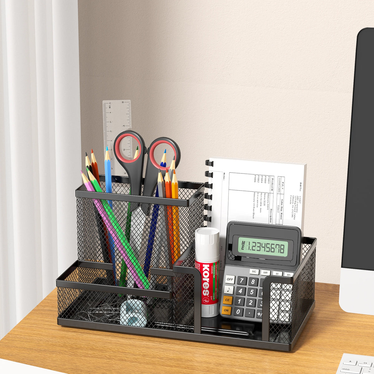 3-Tier Mesh Desk Organizer