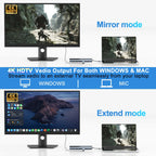 USB-C Hub with Ethernet, 4K HDMI & 100W PD