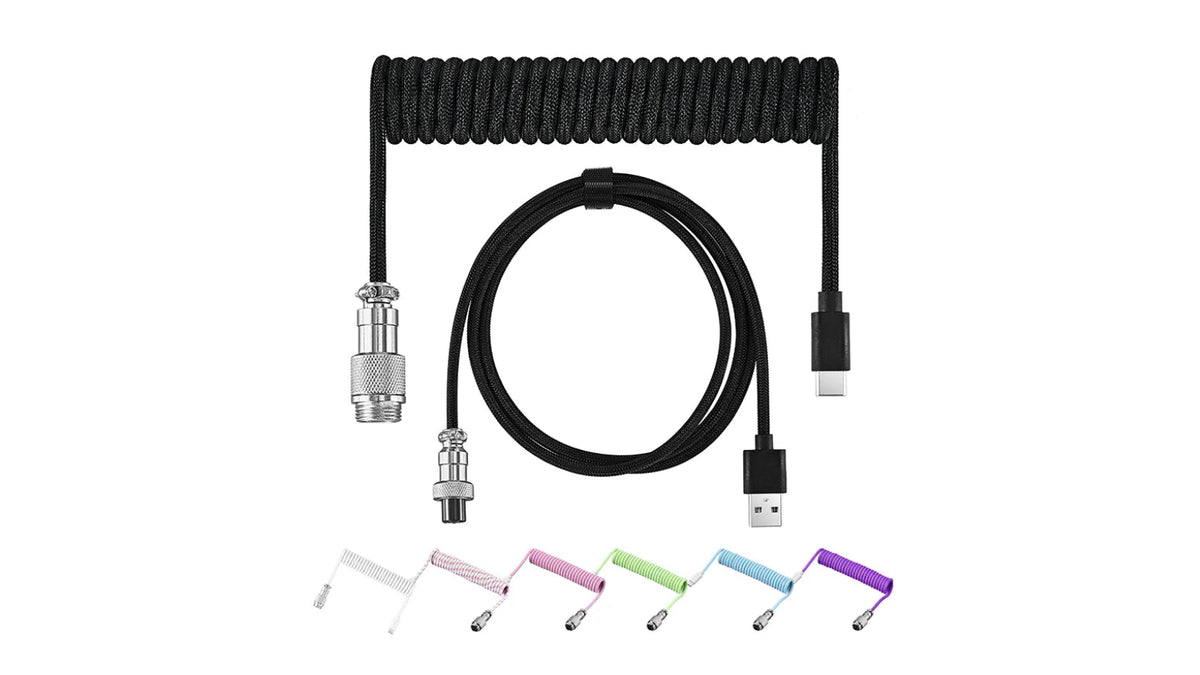 Coiled Keyboard Cable