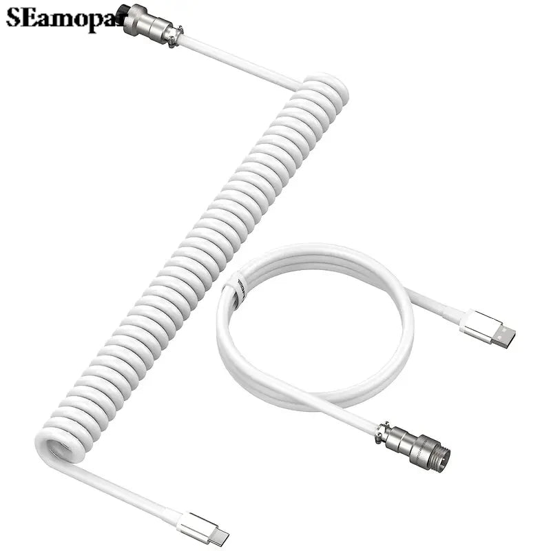 Coiled Keyboard Cable