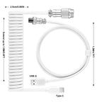 Coiled Keyboard Cable