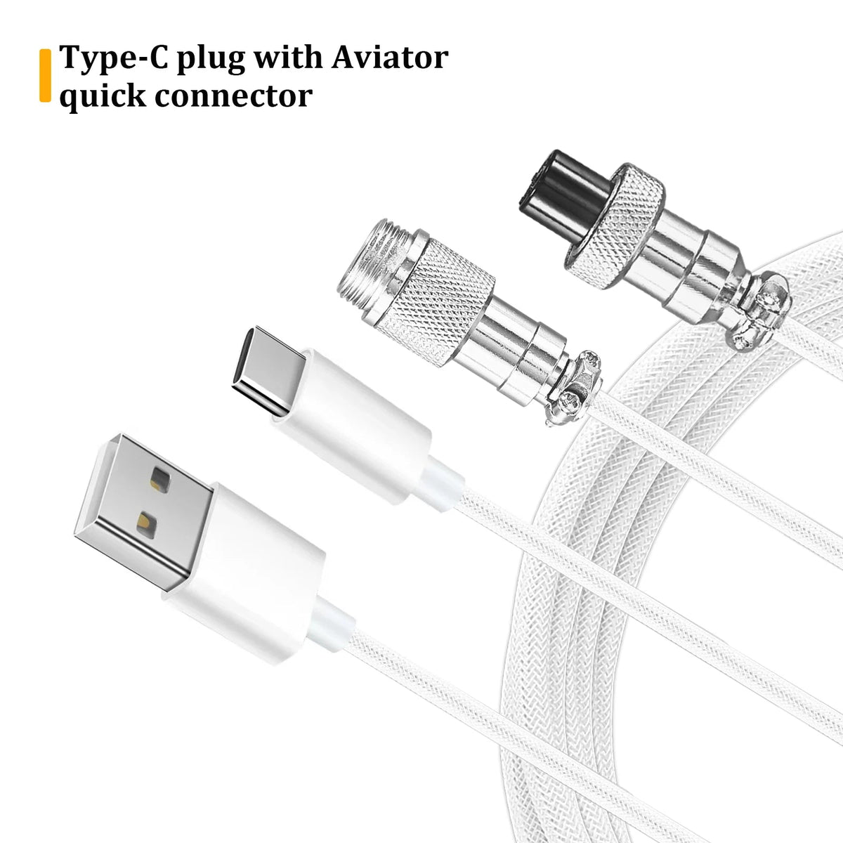 Coiled Keyboard Cable